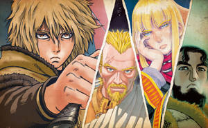 Hd Vinland Saga Characters Art Wallpaper