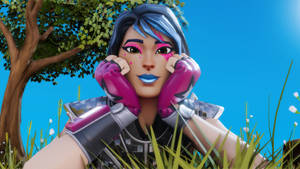 Headhunter Sparkle Specialist Fortnite Skin Desktop Wallpaper