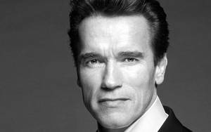 Headshot Photo Of Arnold Schwarzenegger Wallpaper