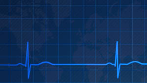 Healthcare Heart Monitor Wallpaper