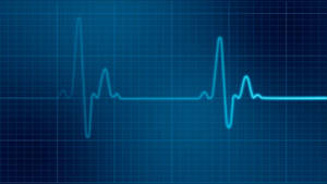 Healthcare Professional Monitoring An Electrocardiogram Wallpaper