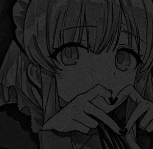 Heart Finger Dark Aesthetic Anime Pfp Wallpaper