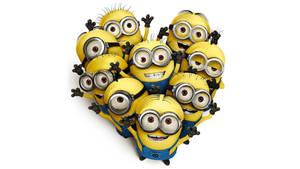 Heart Minions Despicable Me 2 Wallpaper