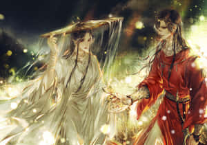 Heaven Officials Blessing Anime Announcement Wallpaper