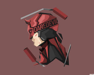 Heavy Duty Daredevil Abstract Wallpaper