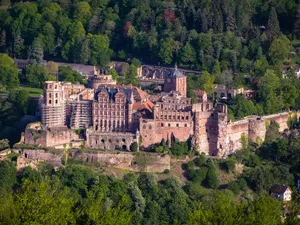 Heidelberg Castle During Summer Wallpaper