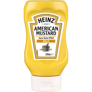 Heinz American Mustard Bottle Wallpaper