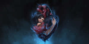 Hellboy_ Embrace_in_the_ Shadows.jpg Wallpaper