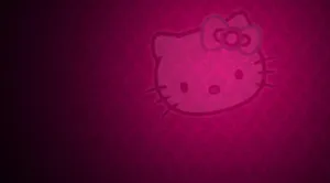 Hello Kitty Laptop Classic Wall Pattern Wallpaper