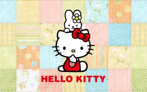 Hello Kitty Laptop Patterns Wallpaper