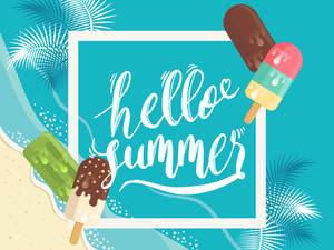 Hello Summer Desktop Wallpaper