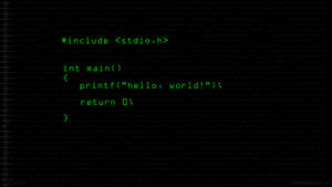 Hello World Java Coding Wallpaper