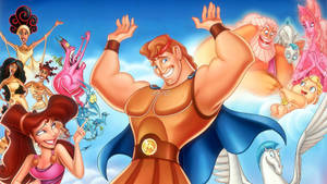 Hercules Vibrant Poster Wallpaper