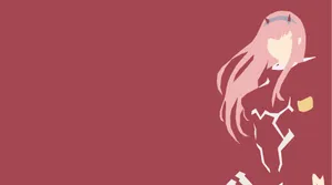 Heroes Of Parasites: Zero Two & Hiro In Darling In The Franxx Wallpaper