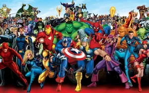 Heroes Unite! Wallpaper