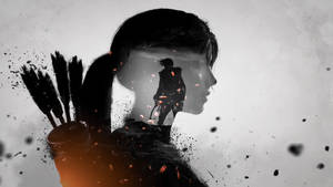 Heroine Lara Croft Tomb Raider Art Wallpaper