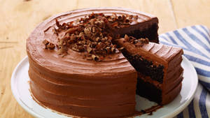 Hersheys Deep Dark Chocolate Cake Wallpaper