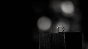 Hex Nut Dark Photography Wallpaper