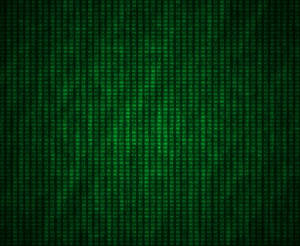 Hexadecimal Numeral System Of Coding In Green Wallpaper