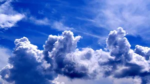 Hi Res Sky Big Clouds Wallpaper