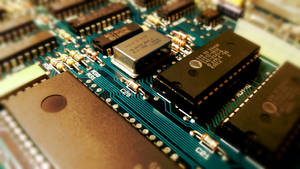 Hi-tech Motherboard Circuitry Wallpaper