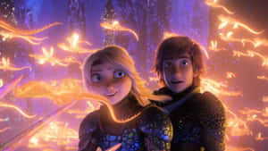 Hiccup And Toothless Fly Into An Incredible World In How To Train Your Dragon: The Hidden World Wallpaper