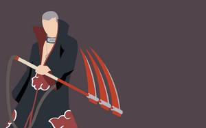 Hidan Akatsuki Vector Art Wallpaper