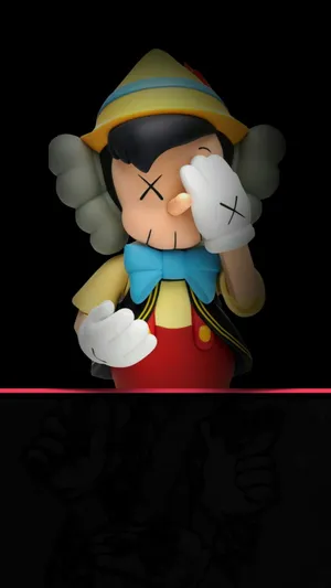 Hiding Pinocchio Wallpaper