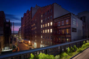 High Line New York City Night View Wallpaper