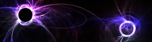 High Resolution Dual Monitor Energy Fields Wallpaper
