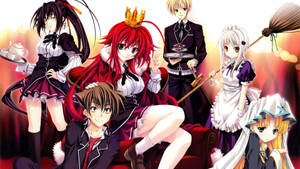 High School Dxd Artwork Wallpaper