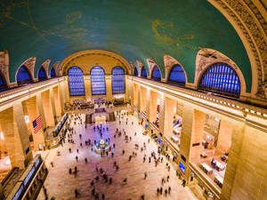 Hight Up Grand Central Station Wallpaper