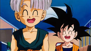 Hilarious Goten And Trunks Wallpaper