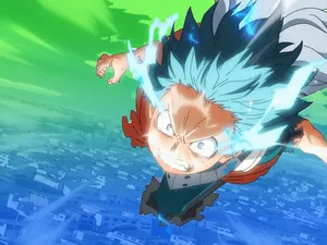 Hilarious Surprise Moment In Anime Wallpaper