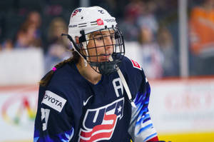 Hilary Knight American Ice Hockey Forward Wallpaper