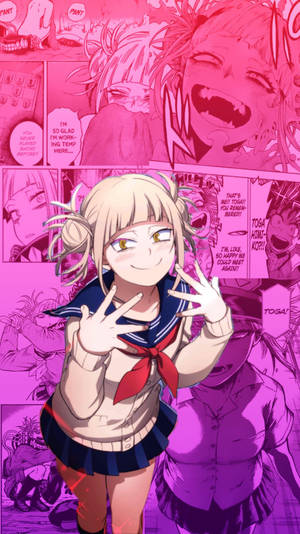 Himiko Toga Aesthetic Poster Wallpaper