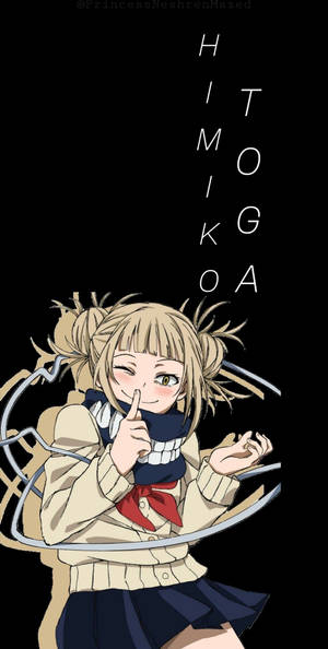 Himiko Toga Black Artwork Wallpaper