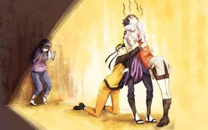 Hinata Uzumaki Always Fighting For Justice! Wallpaper