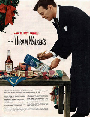 Hiram Walker Best Friend Gifts Ad Wallpaper