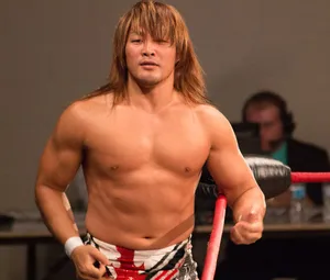 Hiroshi Tanahashi Wrestling Match Intensity Wallpaper