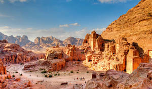 Historical Place Of Jordan Wallpaper