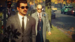 Hitman 2 Characters In Tuxedo Wallpaper
