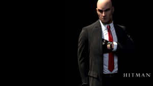 Hitman Blood Money Agent 4 On A Dark Wallpaper