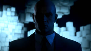 Hitman Full 4k Dimly Lit Portrait Wallpaper