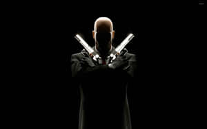 Hitman In Darkness Desktop Wallpaper