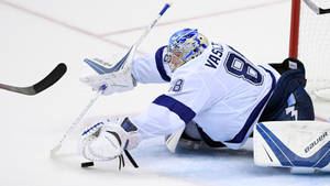 Hockey Goaltender Andrei Vasilevskiy Wallpaper