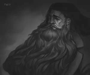 Hogwarts Castle In Black And White Wallpaper