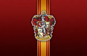 Hogwarts Crest Inspired By Gryffindor Castle Wallpaper