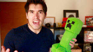 Holasoygerman Green Stuffed Toy Wallpaper