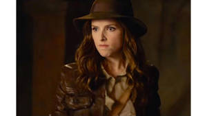 Hollywood Actress Anna Kendrick Indiana Jones Wallpaper